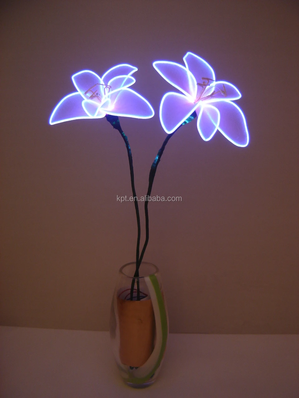 EL wire lighting artificial flower