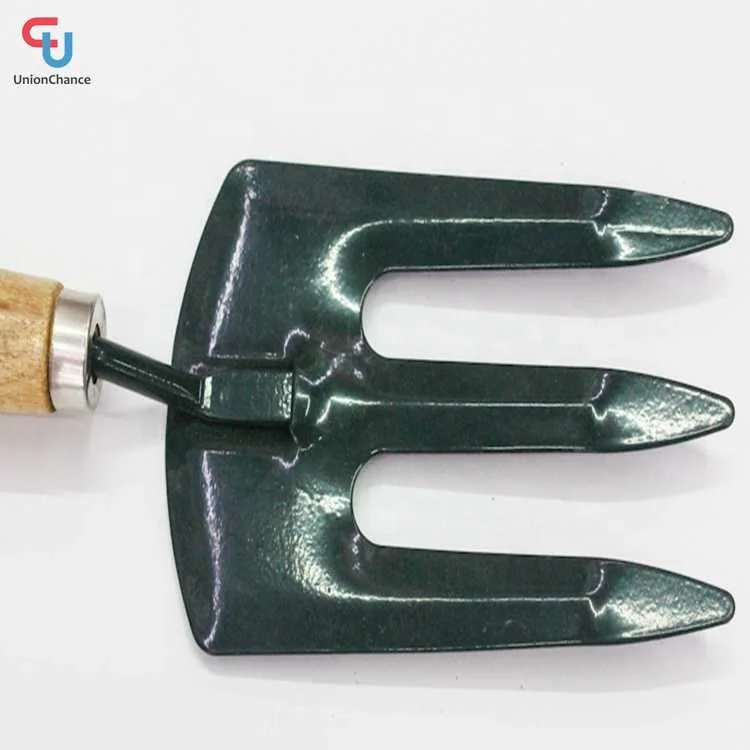 Garden Flower Shovel Wood Handel wtih Sponge Fork Style Mini Portable Gardening Small Hand Shovel