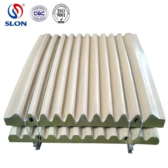 High Manganese Steel Kleemann Fixed And Swing Jaw Plate For Kleemann Mc100z,Mc110z Evo Jaw Crusher