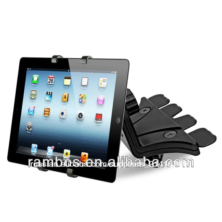 магнитные cd-плееры слот заёим автомобильного таблетки держатель универсальный держатель для ipad для samsung таблетки