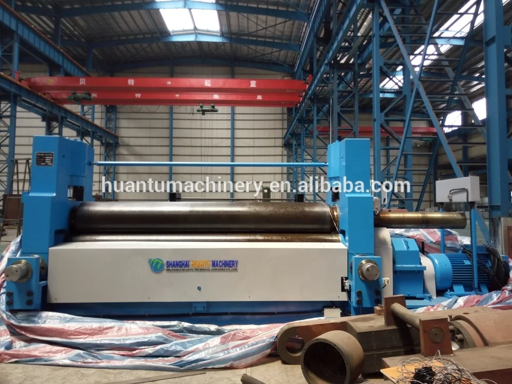 Roller Hydraulic 3-roller mechanical symmetrical rolling machine