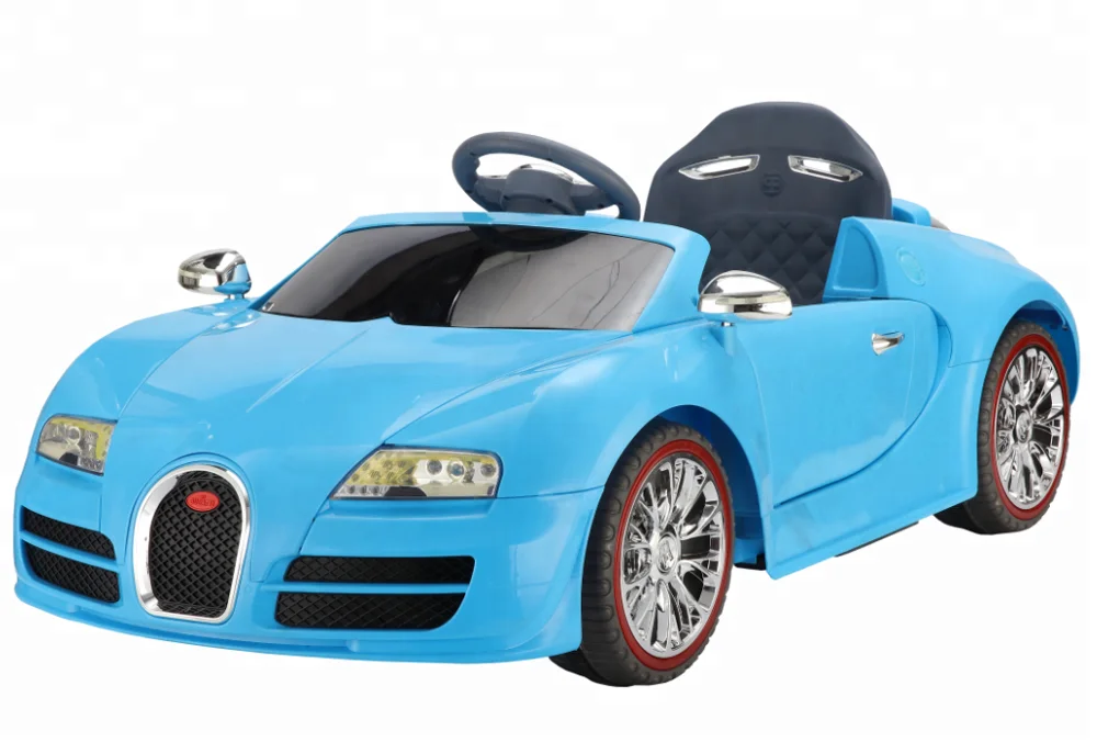 
BUGATTI license kids ride on car electric toys car with 6v4Ah lead acid battery license by bugatti made in china good quality 