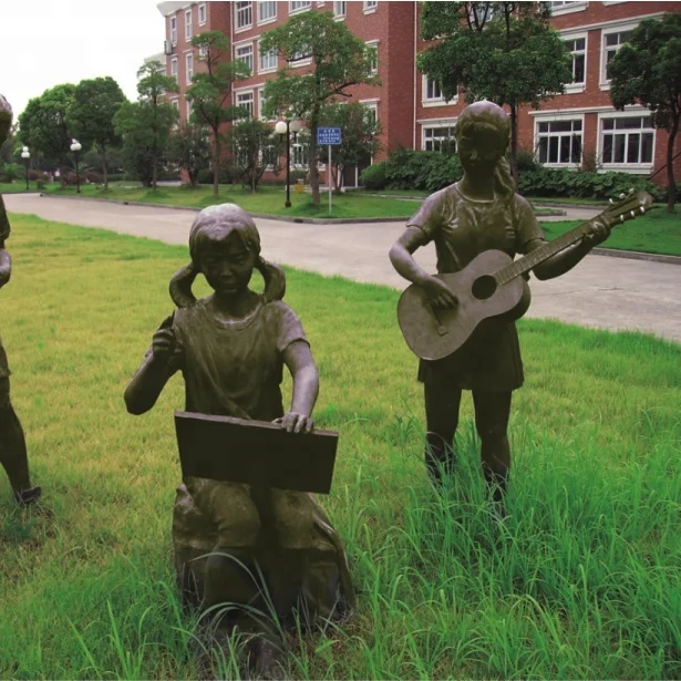 
Modern Famous High Quality Bronze Boys And Girls Sculpture 