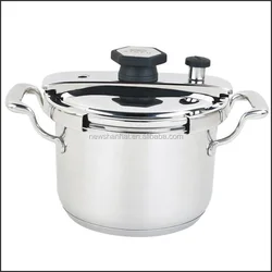 OEM factory industrial gas 304 stainless steel pressure cooker for home kitchen cooking