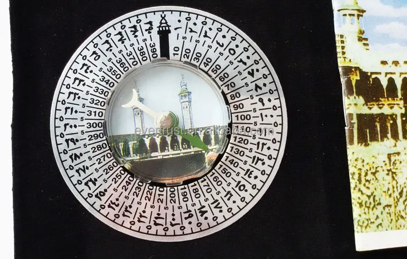 
high quality custom qibla direction finder compass 