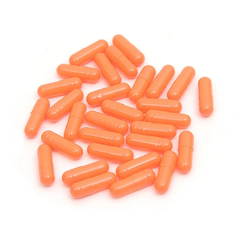 80,000pcs per carton bovine gelatin size 00 clear empty capsule