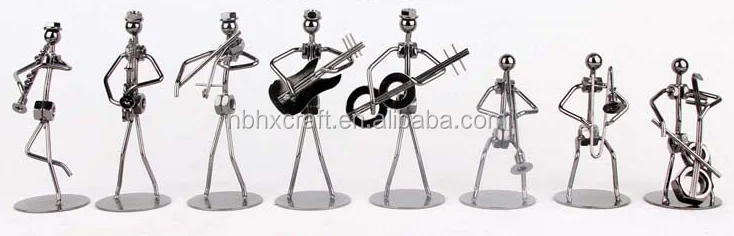 MTMY0048 HAOXUAN Mettle Iron Man musical instrument crafts