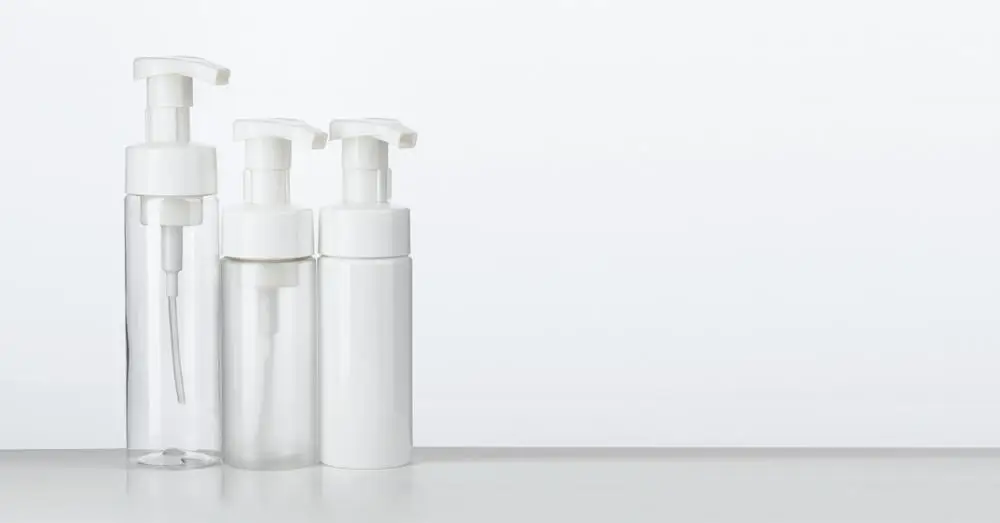 UKF03 100ml-150ml-200ml-250ml HDPE bottle withPatent design foam pump 43mm foam pump