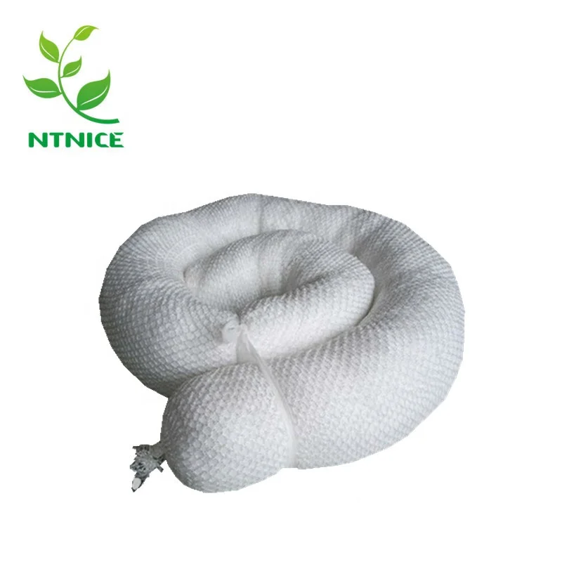 NTNICE 12.7cm*300cm oil-only absorbent boom confines and absorbs oil and fuel spill on land or water