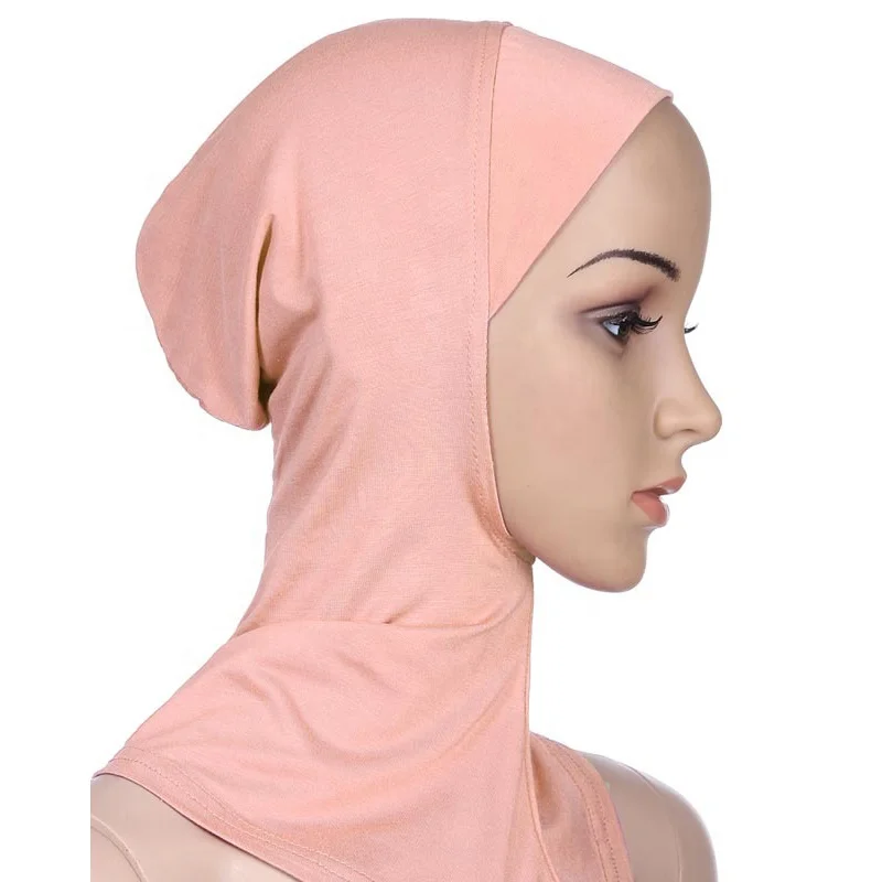 Wholesale Women Modal Tuban Cap Mix Color Stretch Adjustable Headdress Cotton Muslim Accessory HM201