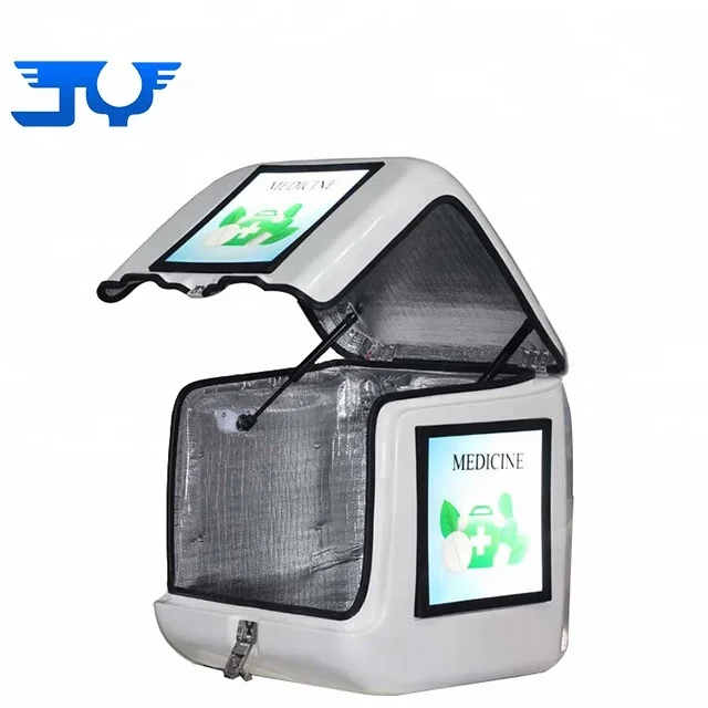 
motorbike box with Anti-slip Rubber Pad And Three Advertising LED Plate JYC-07 