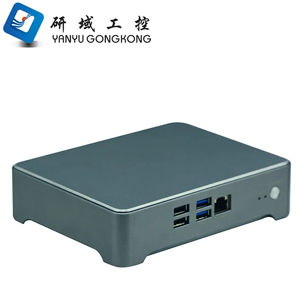 Мини нано-ПК intel nuc I3 I5 I7, Intel Celeron 3855U/ i3 6100U, сервер без вентилятора, нано-ПК