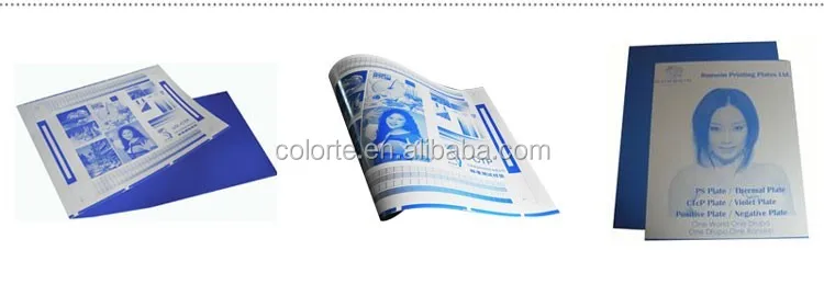 Positive working CTCP Plate(uv-ctp plate) , offset printing plates