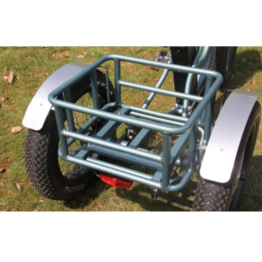 2019 New Type Front Hub Motor 3 Wheel Electric Bike Electric Cargo Trike Bicycle