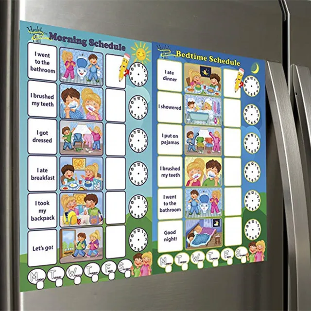 
Custom Dry Erase Board Responsibility Magnetic Chore Chart For Kids 