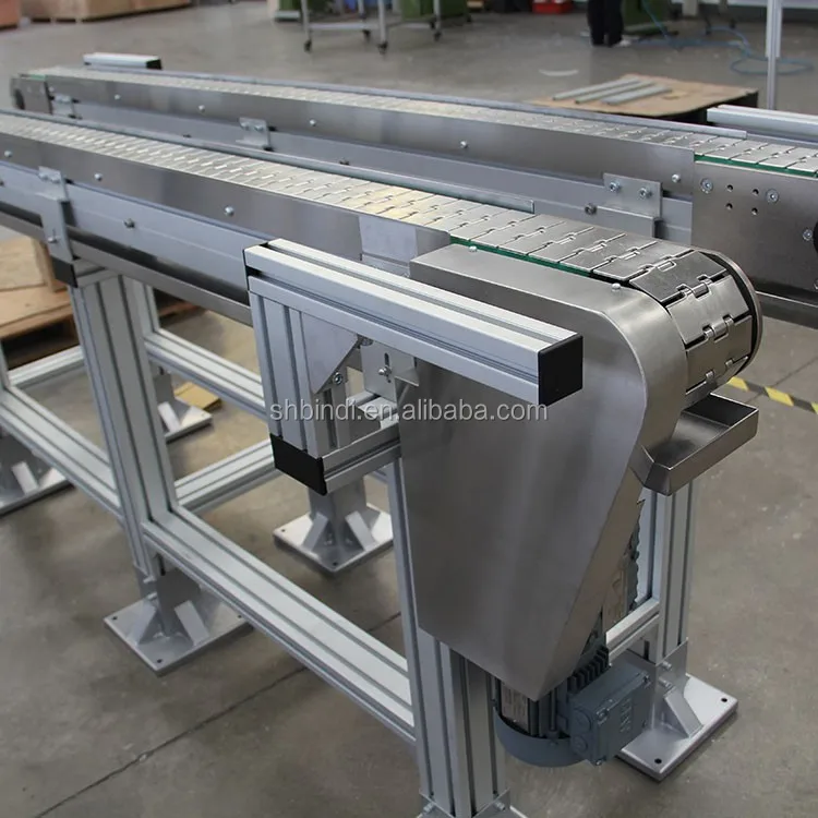 Table Top Accumulation Chain Plate Conveyor