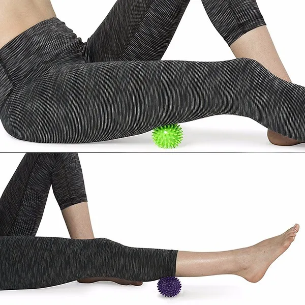 Wholesale Colorful Silicone Custom Logo Printing Lacrosse Massage Ball For Rehab Therapy,