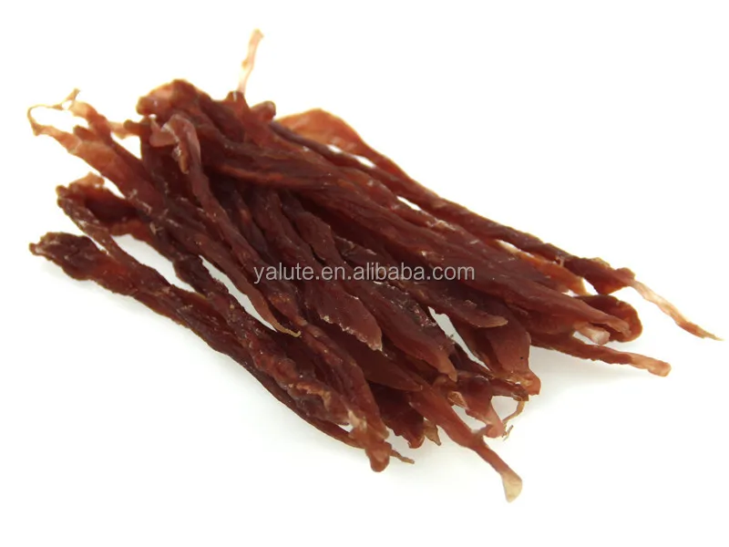 wholesale OEM private label soft duck breast jerky dog pet treats