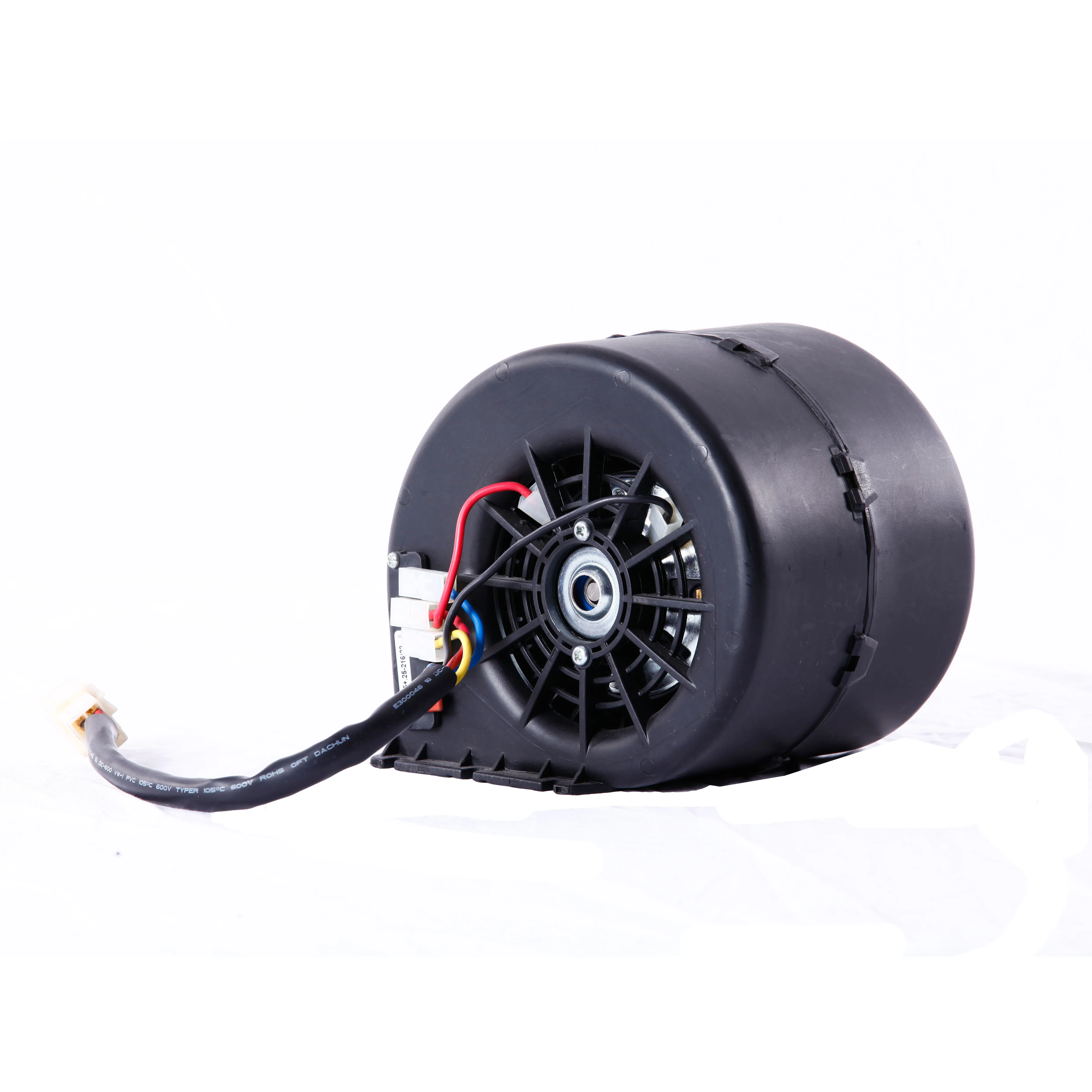 Хорошее качество, воздуходувка для автобусного кондиционера, одноколесная воздуходувка, щеточный двигатель постоянного тока 12 В/24 В с резистором на китайском заводе