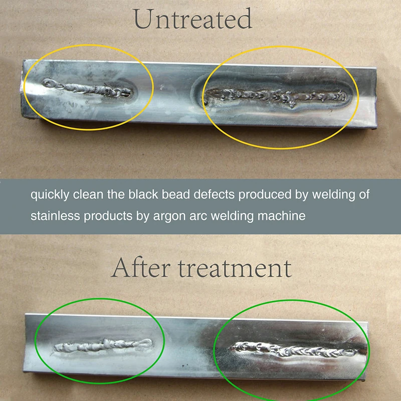 Use imported electronic components clean discoloration welding cleaner