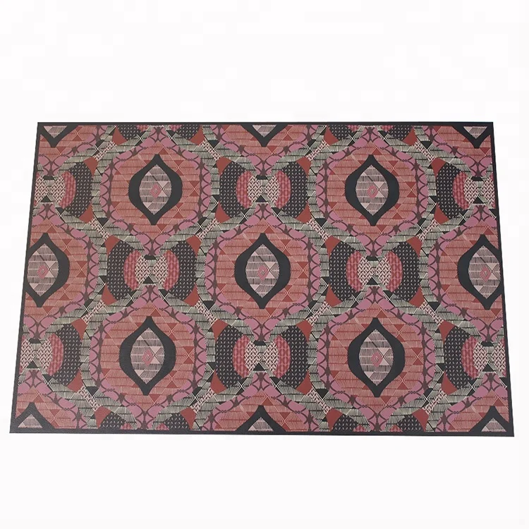 Fashion Design Digital Printed Waterproof Vivid colorful Indoor Mat