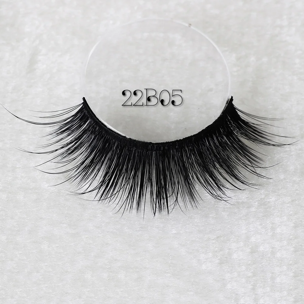 Wholesale Muti Colored Eyelash  Premium Korea 0.07 Fiber Ombre Eyelashes 3D Silk Lashes