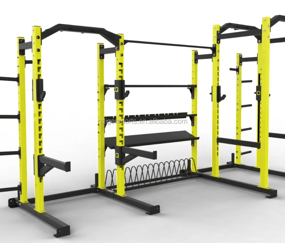 Custom multi purpose gym dumbbell storage rack system