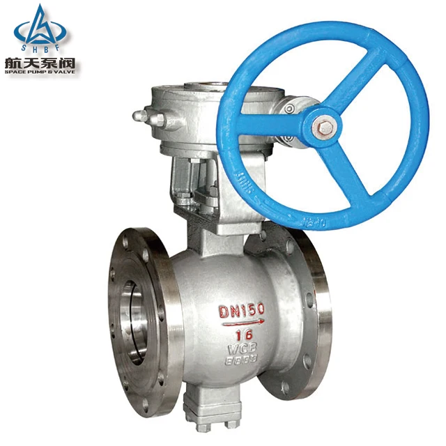API 6D big size Ball slurry Valve from china VALVE MANUFACTURER for acid corrosion