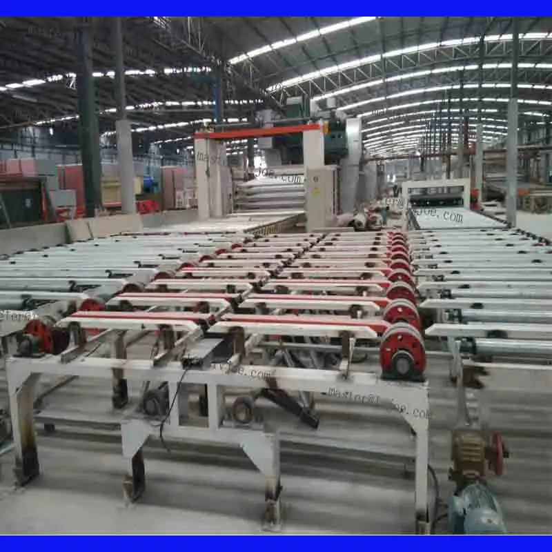 medium scale gypsum plaster board making machines/gypsum board making machine /plasterboard making machine
