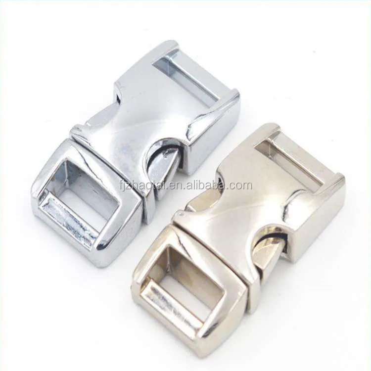 quick side metal alloy release buckle in bag parts accessories wholesale  10mm/15mm/25mm/32mm/38mm automatic blet quick release