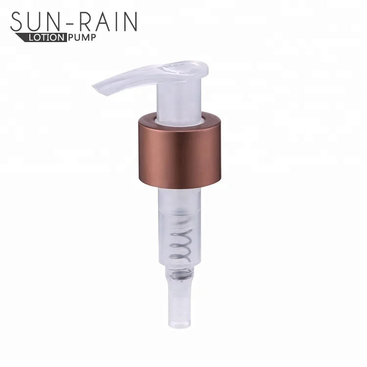 Left and right opening plastic liquid soap dispenser pump