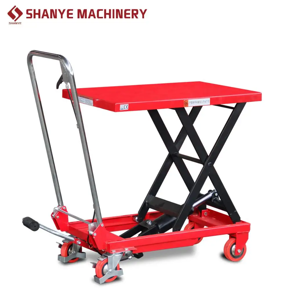 
Hydraulic Mobile Type Lifting Platform 