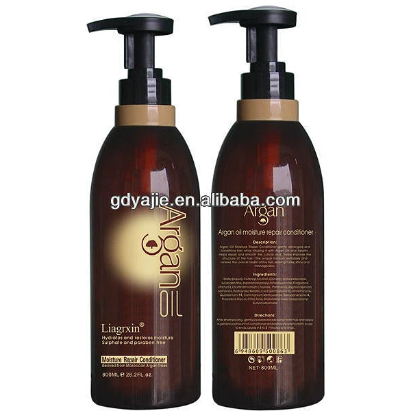 Natural hair shampoo organic argan oil shampoo and conditioner