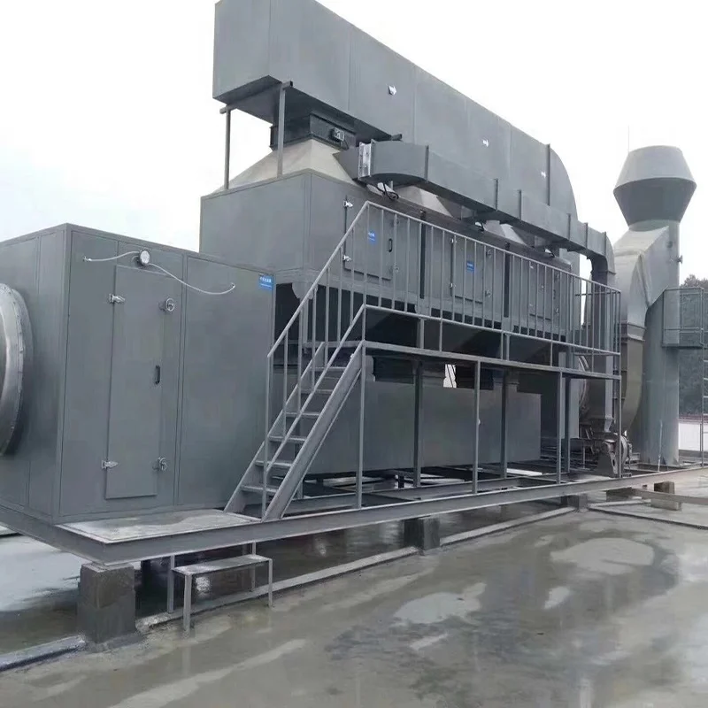 Exhaust treatment equipment Catalytic combustion equipment