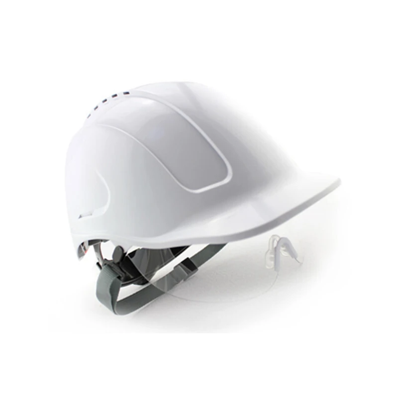 Ningbo Safetree high quality Helmet CE EN397, ANSI Z89.1 Standard industrial safety helmet with goggle