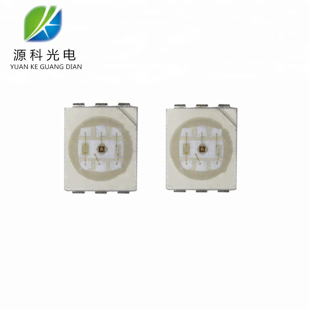 New products 2835 SMD LED RGB 0.6w 6-pin 0.2W rgb 5050 led chip