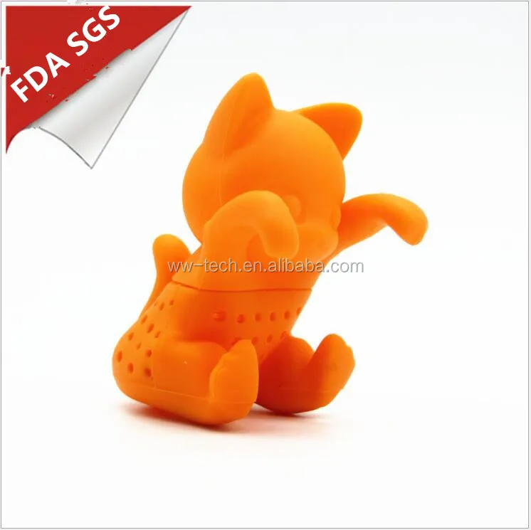 Plutus Fortune Cat Silicone Tea Infuser