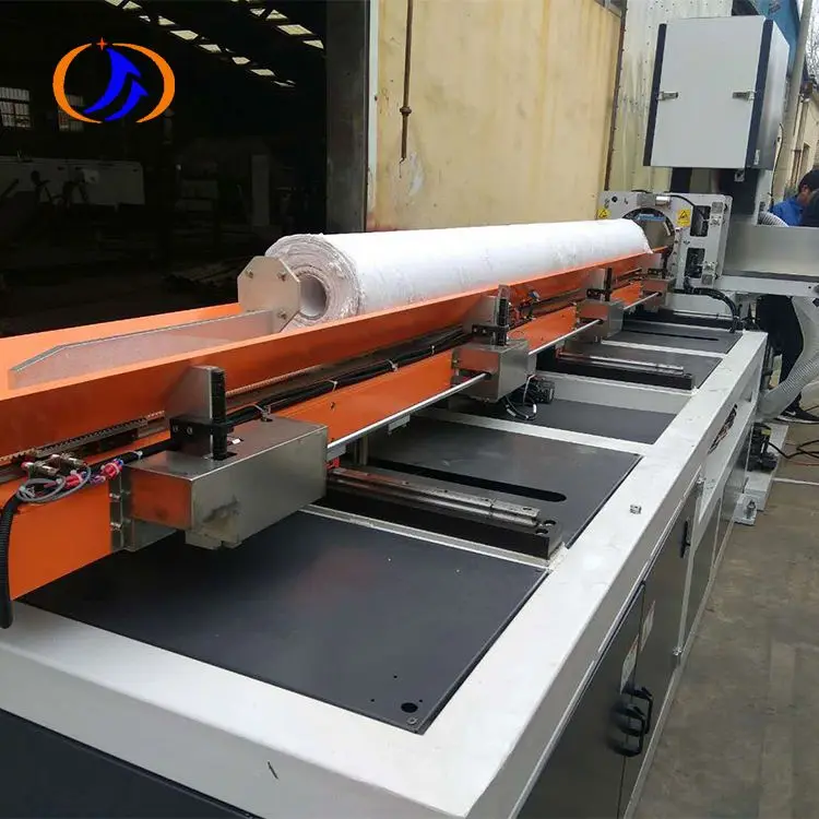 Automatic Toilet Towel Maxi Roll Bobbin Paper Band Saw Tissue Paper Cutting Machine