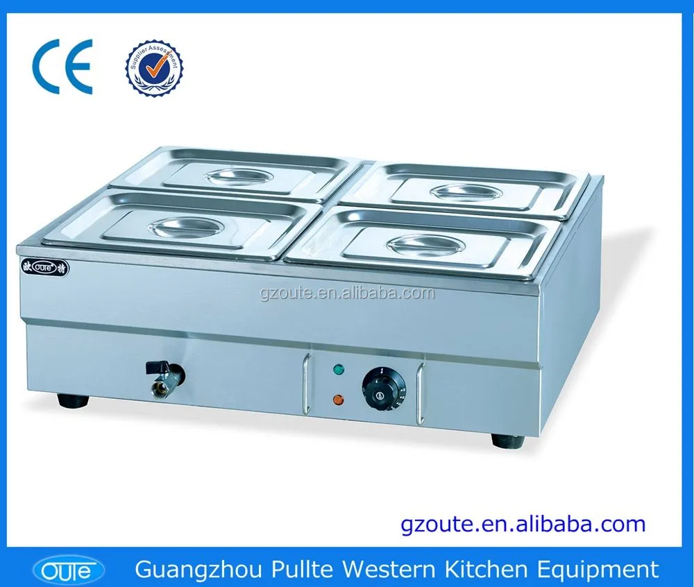 Коммерческое оборудование для кейтеринга столешник из нержавеющей стали 8 GN емкость кастрюли подогреватель еды