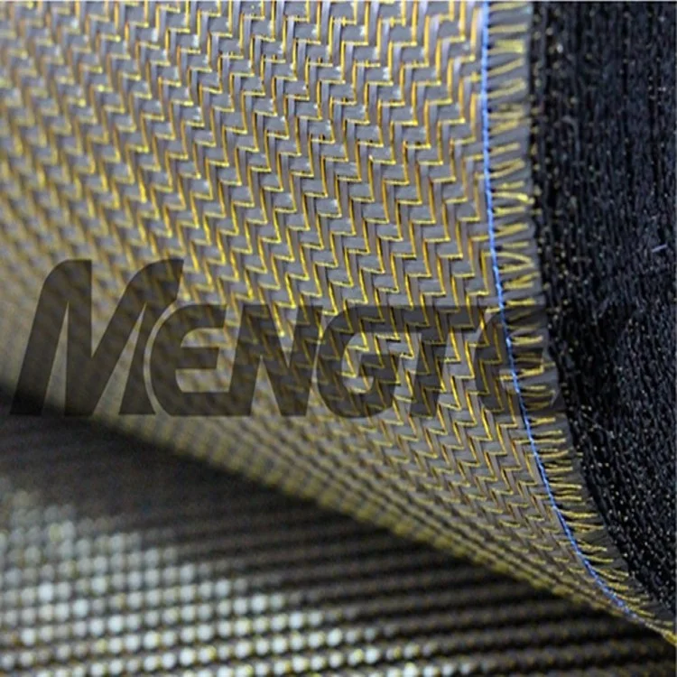 Colored Carbon Fiber Price Gold Twill glitter for car parts