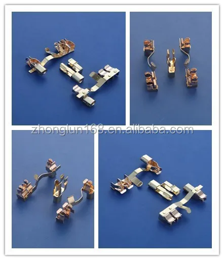 high quality electric extension brass  socket with metal panel  Switch socket spring contact for industry