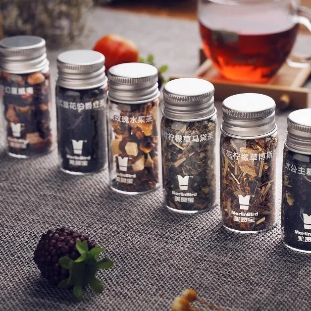 
Merlin Bird Wholesale Mint Scented Flavor Flower Herbal Tea 