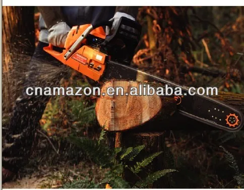 
outdoor two storke portable/smart/easy start / big power japanese motor chain saw /wood cutter 