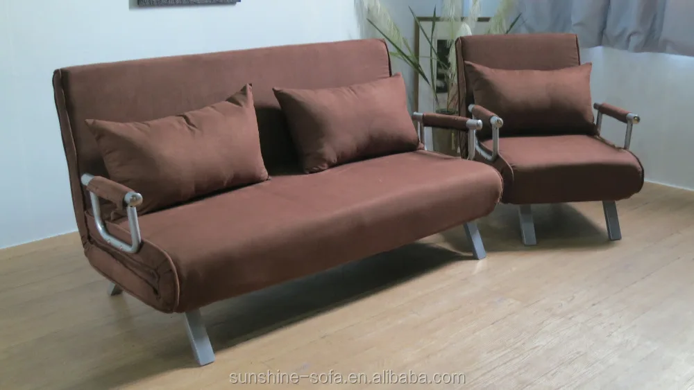 High Quality Multi functional Metal Structure Leisure Couch Convertible Armchair Used Reclining Folding Sofa Cum Bed Design