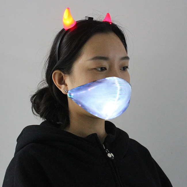 Хэллоуин товары соответствующие последним трендам Devil Horns/Led повязка на голову