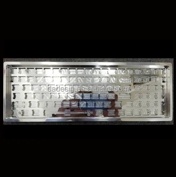 CNC machining/milling/laser cutting keyboard keycaps keyboard part