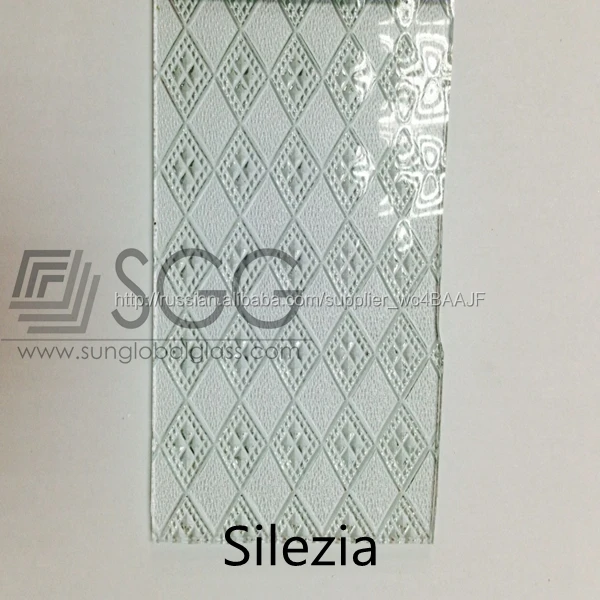 Высокое качество Silezia шаблон закаленное стекло 3 мм / 4 мм / 6 мм толщина