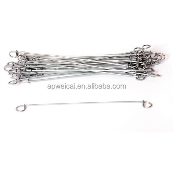 Galvanized double Loop Tie Wire Used for Bailing Wire