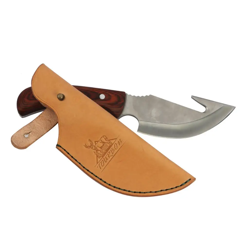 Tourbon Custom Outdoor Camping Knife Accessories Leather Sheath