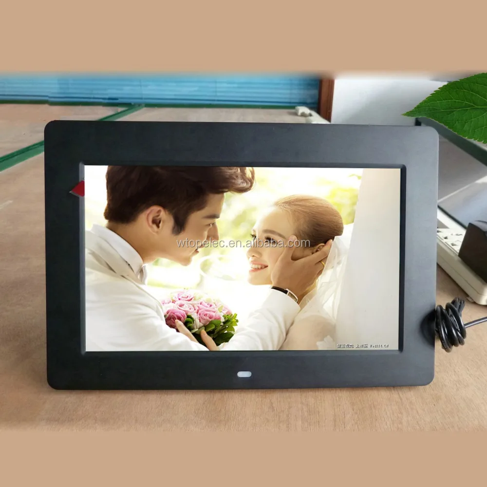 Video Playback, MP3 Function and 10.1 inch Size digital picture frame